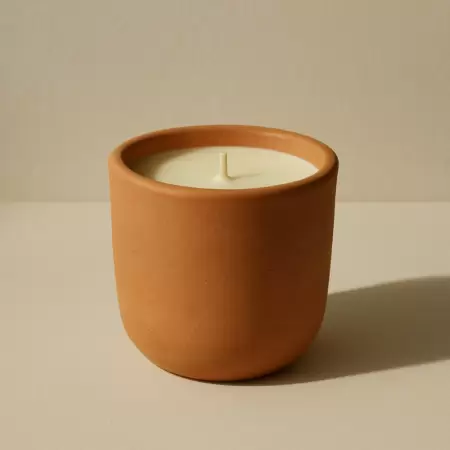 Vela de Cerâmica Terracota